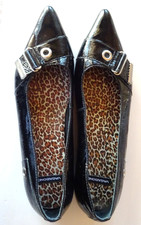 Da- Ballerinas, VAGABOND, 41, Echtleder, Lackschwarz, neu ohne Karton, flach