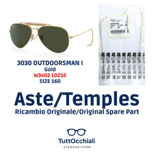 ERSATZAUKTION RAY BAN RB 3030 OUTDOORSMAN I Gold W3402 L0216 Gr. 160