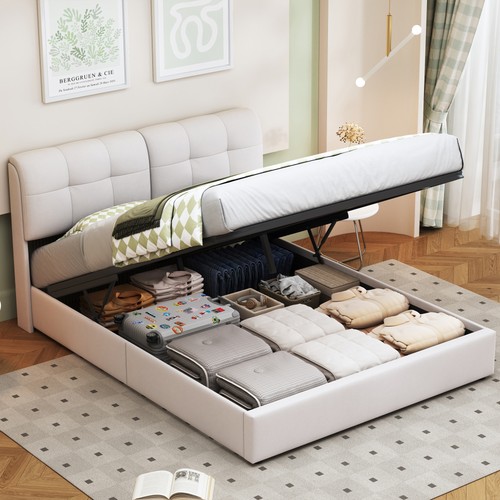 Polsterbett 140x200 mit led - 140x200,