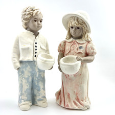 Vintage Alice Gartenfiguren