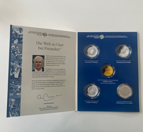 Euro silbermünze 2006 wm - euro,