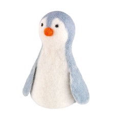 CILIO Eierwärmer LANA aus 100% Schafwolle gefilzt Motiv Pinguin