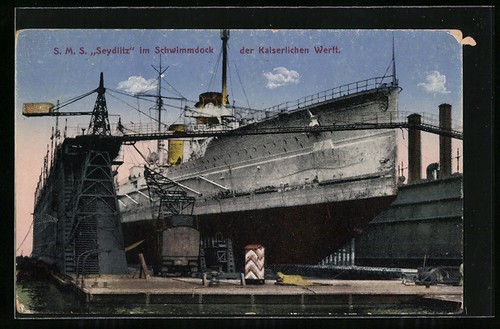 Kriegsschiff sms seydlitz - kriegsschiff,