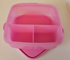 Tupperware Eco+ Pausen-Box 550 ml Brotzeit-Box Lunch-Box clevere Pause grün gelb