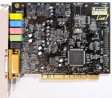 [RETRO] Creative SoundBlaster Live! PCI Soundkarte - CT4830 - SB16 Kompatibel