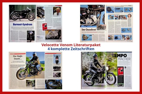 Velocette venom literaturpaket - velocette,