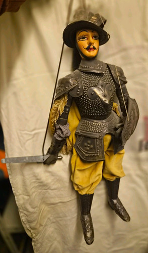 Marionette ritter fechter - marionette, ritter/fechter