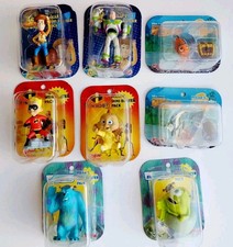 Yujin Disney "Toy Story, Nemo, Monsters Inc, Die Unglaublichen" 8 Gashapon Figuren