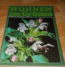 DDR  Wohnen im Grünen Zeitschrift  3 /1979 Garten Wohnung