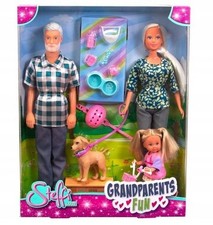 Puppen Set Oma Opa mit Enkelin
