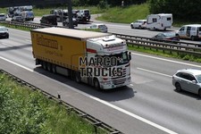 LKW Foto Scania R 420 Planensattelzug Deutschland weiß Lohmann Europa-Tra #h3lq