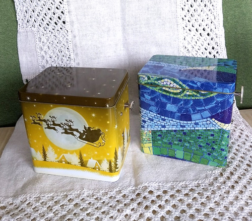 Blechdose spieldose - blechdose,