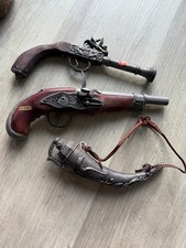 Deko Vintage Piraten pistole SET Karneval