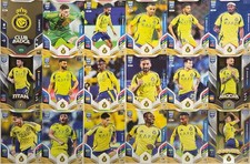 Panini FIFA 365 Adrenalyn XL 2026 alle 18 Karten Team AL-Nassr FC Ronaldo etc.