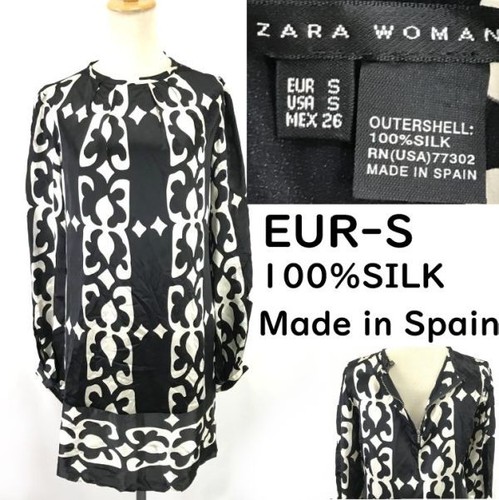 Zara woman tunika kleid seide - woman,