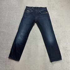 G-STAR RAW Herren Jeans Hose W28 L30 Corder Loose Boot 13102 Blau Denim