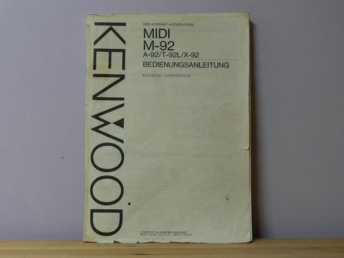 Kenwood midi - m-92,