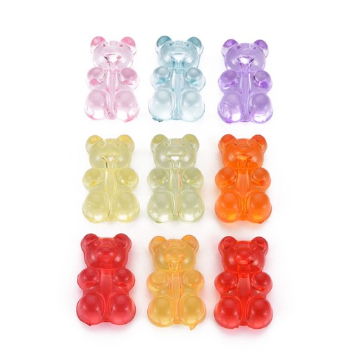 Acrylperlen bär gummibär - acrylperlen,
