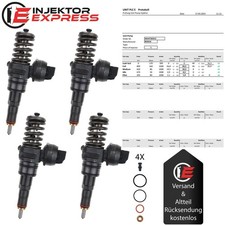 4X 0414720312 Pumpe Düse