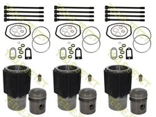 3 x ZYLINDERSATZ DICHTSATZ DÜSE KOLBEN SCHRAUBE FÜR DEUTZ FL712 FL 712 D40 