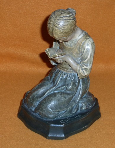 Betendes mädchen mit bibel - betendes,