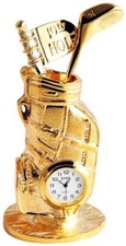 Miniaturuhr Golf Golfschläger