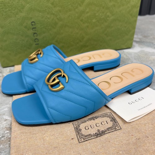 Gucci marmont slide - gucci, gg
