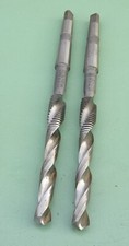 2 HSS Kombi Gewindebohrer M12 MK1 Spiralbohrer Maschinen Bohrer Gewindeschneider
