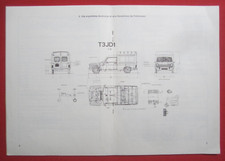 Orig. Typenschein Talbot 1100