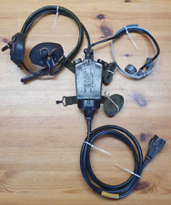 Headset Funkgerät H-63U Mic chest set GSA-6 NATO RT67 RT68 GRC U77 Kehlkopfmicro