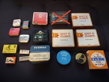 Alte Zigaretten/ Zigaretten Etuis Metallschachteln DDR Verpackungen Konvolut