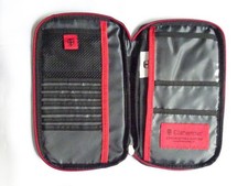 Ellehammer Dokumententasche / Reisemappe schwarz 13 x 2 x 22 cm – guter Zustand