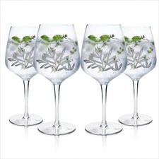 4x Gin Mare Glas 0,6l Ballon