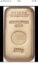 5x500g Kupferbarren Geiger