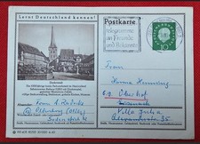 AK Ganzsache Duderstadt Deutsche Bundespost 1960  gestempelt Oldenburg - Oberhof