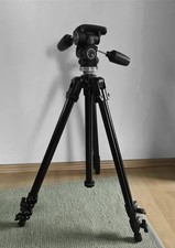 Manfrotto Kamera Stativ 144B mit Stativ Kopf 804RC2 + Sehr Gut (272000)