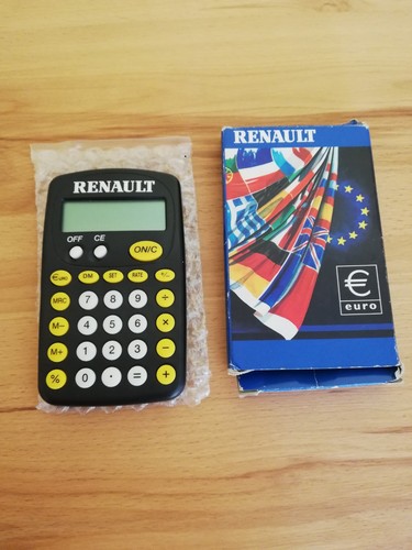 Alter euro taschenrechner mit - taschenrechner,