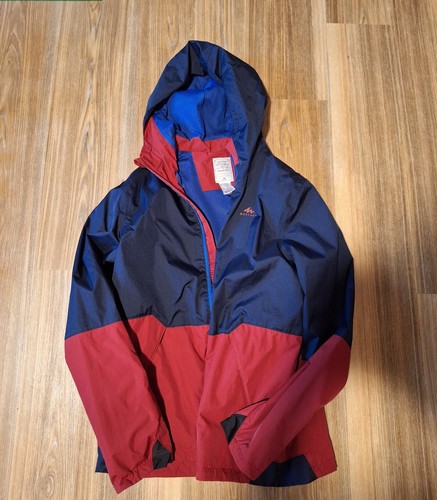 Decathlon regenjacke blau - regenjacke, rot
