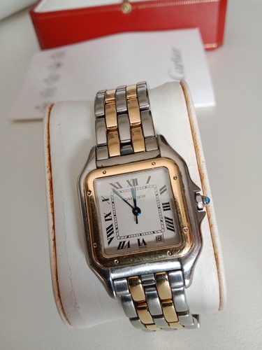 Cartier panthere damenuhr gold - cartier,