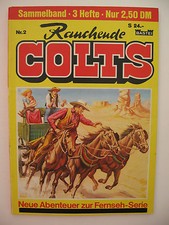Rauchende Colts Sammelband Nr.2, Bastei, Österreich-Version, Zustand 2+