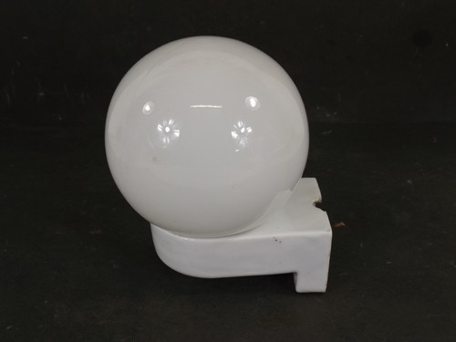 Alte wandlampe kugelform weiß - wandlampe,