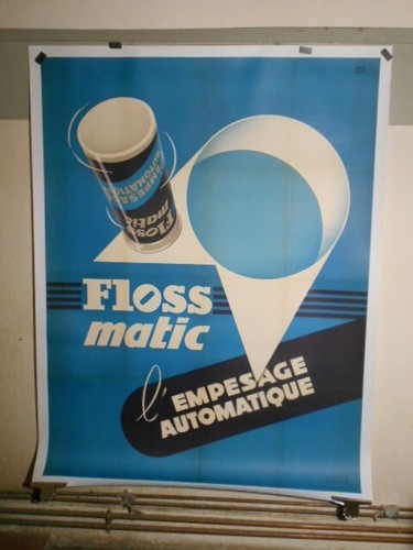 Echtes altes poster floss - poster,