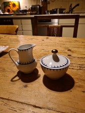 Winterling Bavaria Porzellan 2er Set Zuckerdose und Milchkanne 1950er Vintage