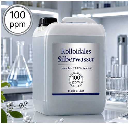 Kolloidales silberwasser - kolloidales,