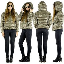 Damenjacke Army Jacke Kapuze