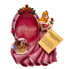 Disney Bilderrahmen mit Schneekugel - Aurora - 14,5 cm groß - NEUwertig #1488