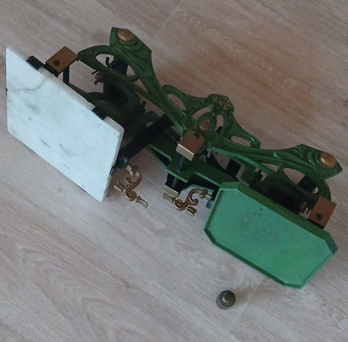 Antike kaufmanns balkenwaage - kaufmanns-balkenwaage, 5