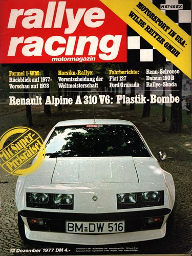 Zeitschrift rallye racing 12 - zeitschrift,