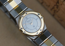 Chopard St.Moritz 19mm Mit Goldlünette Zifferblatt Weiß Ref.8067