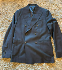Piombo Doppelreiher Blazer – Größe 50 – Neu & ungetragen - Blau